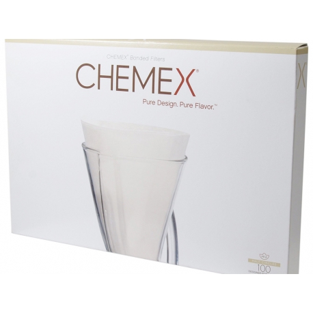 Chemex FP-2 Pabeierfilter 1-3 Taasen Kaffi (100 Stéck)