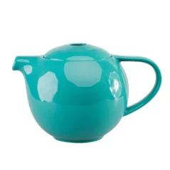 Porcelán teáskanna Loveramics Pro Tea türkiz színben, 600 ml űrtartalommal és teafőző szűrővel.