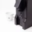 Detailed shot of the ground coffee dispenser.