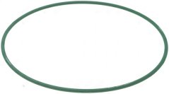 Ronne Polyurethan-Rimm zu enger ronder Schleef opgerollt.