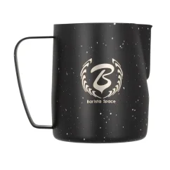 Barista Space Star Night Teflon 600 ml milk pitcher.