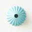 Dripper en céramique Origami M turquoise - dripper en porcelaine japonaise
