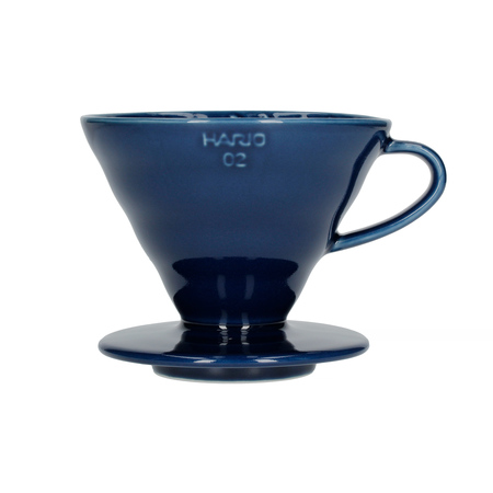 Gotero Hario V60-02 cerámica azul