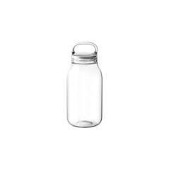 Priehľadná plastová fľaša na vodu. Objem 300 ml.