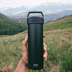 Espro P0 Ultralight Rees-Kaffispress, Meteoriteschwaarz