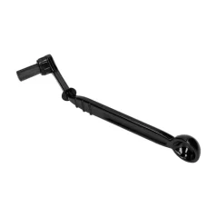 Handheld brush designed for effective cleaning of coffee machine heads, suitable for every barista.