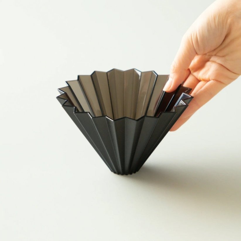 Gotero de plástico Origami Air M negro