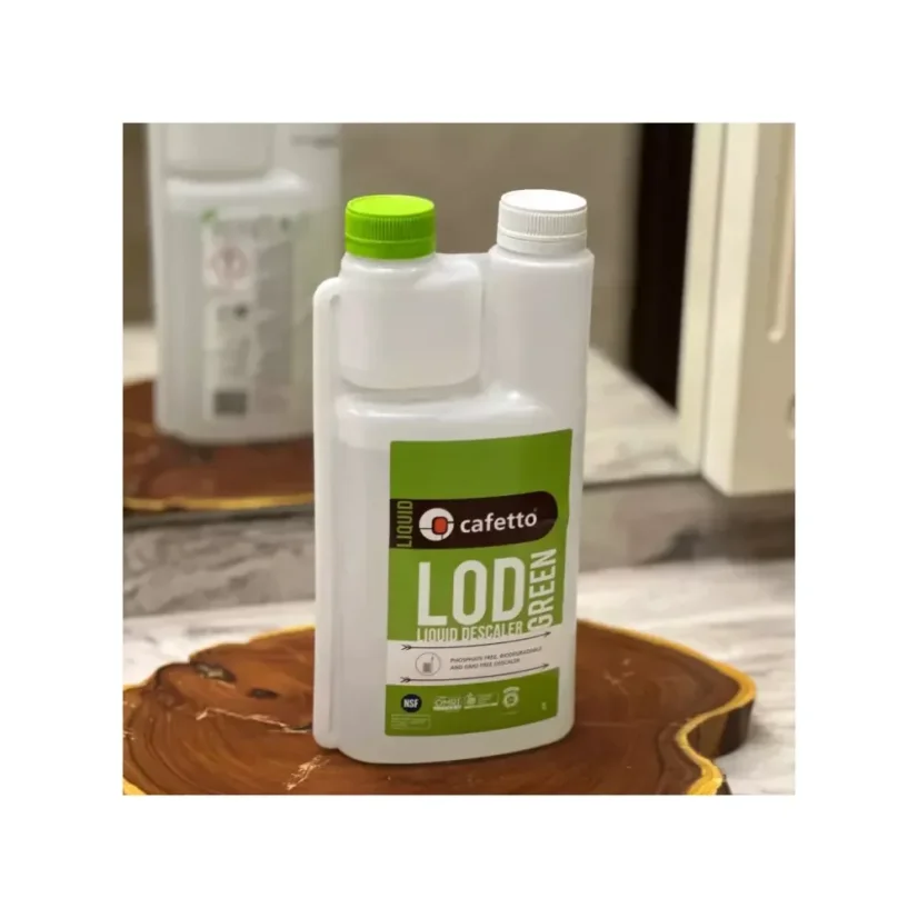 Odvápňovací tekutina Cafetto LOD® Green odvápňovač 1,0 l.