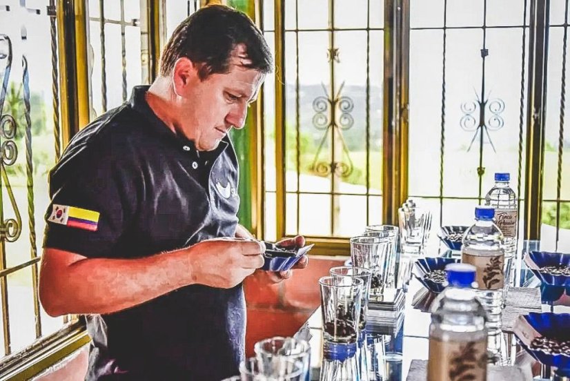 Röstkaffee für Filter Kolumbien Diego Bermudez.