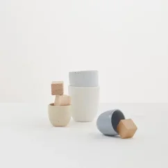Kék Aoomi Kobe Mug A04 eszpresszó csésze 80 ml űrtartalommal, tökéletes választás ristretto szerelmeseinek.