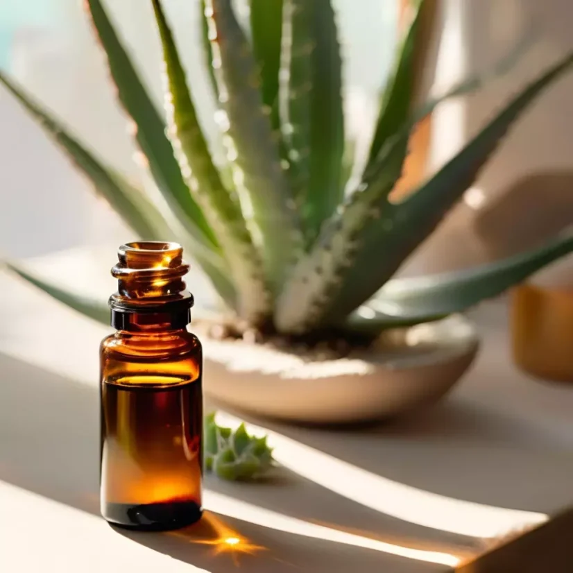 BIO Aloe vera est une huile infusée 100 % naturelle, idéale pour le soin de votre peau grâce à sa certification BIO.