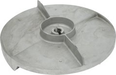 Récksäit vun der Schleifplack fir de Kartoffelschieler mat Aluminium-Verstäerkungsrëpp an engem Lach an der Mëtt. Récksäit vun der Schleifplack fir de Kartoffelschieler mat Aluminium-Verstäerkungsrëpp an engem Lach an der Mëtt.