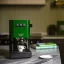 Green home espresso machine Gaggia New Classic EVO.