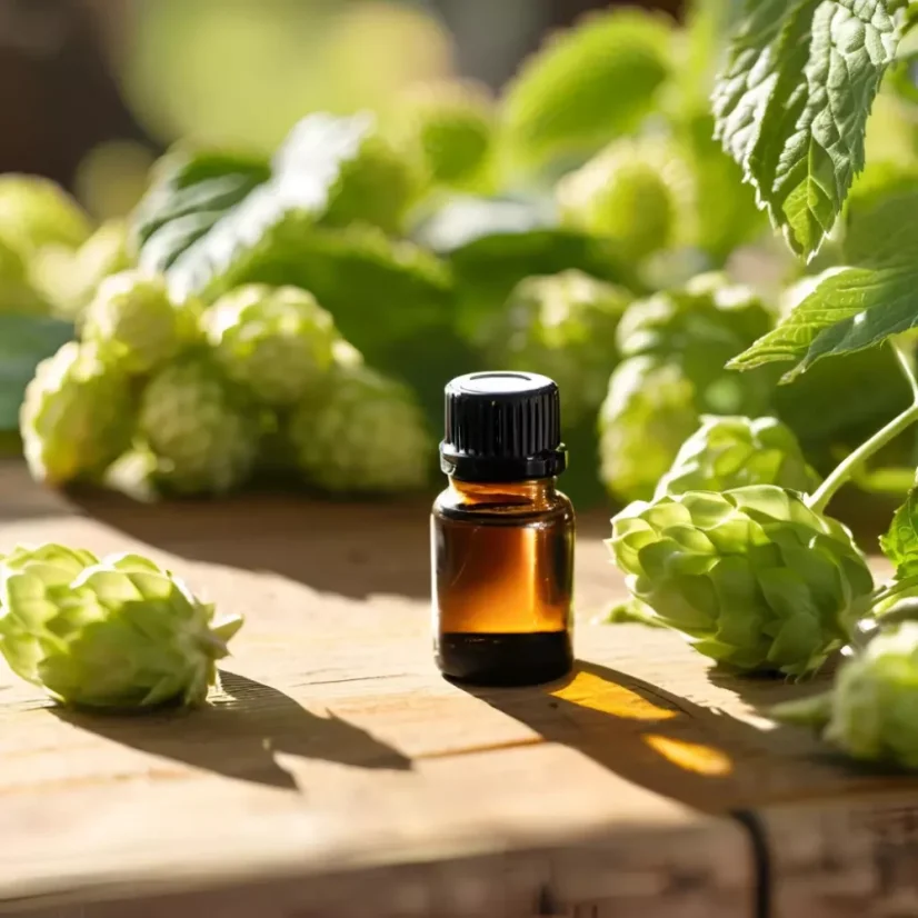 BIO Hop is a 100% natural essential oil with organic certification, offering a delightful and fresh aroma for aromatherapy.
