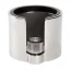 Adjustable tamping station for ECM portafilters.
