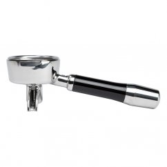 ECM lever with single spout, stainless steel