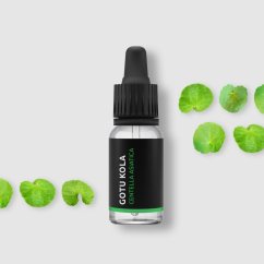 Gotu Kola essential oil by Pestik in a 10ml package, 100% natural product designed to improve concentration.