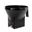 Dripper en plastique Moccamaster avec DripStop - porte-filtre noir