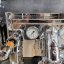 ECM Synchronika olive, home lever espresso machine, offers a hot water dispensing feature.