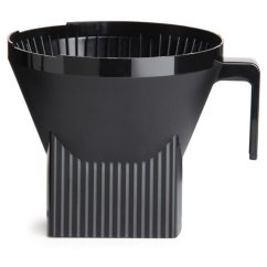 Dripper en plastique Moccamaster avec DripStop - porte-filtre noir