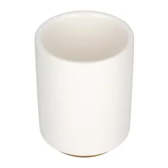 Tasse en porcelaine blanche Fellow Monty Latte Cup d'une capacité de 325 ml, idéale pour préparer un caffe latte.