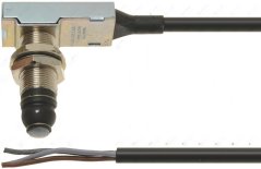 Mechanesche Mikroschalter Crouzet 83731 mat engem Metallgehäus, engem gewuente Schaft, engem Gummikolwen an engem Uschlosskabel. Mechanesche Mikroschalter Crouzet 83731 mat engem Metallgehäus, engem gewuente Schaft, engem Gummikolwen an engem Uschlosskabel.