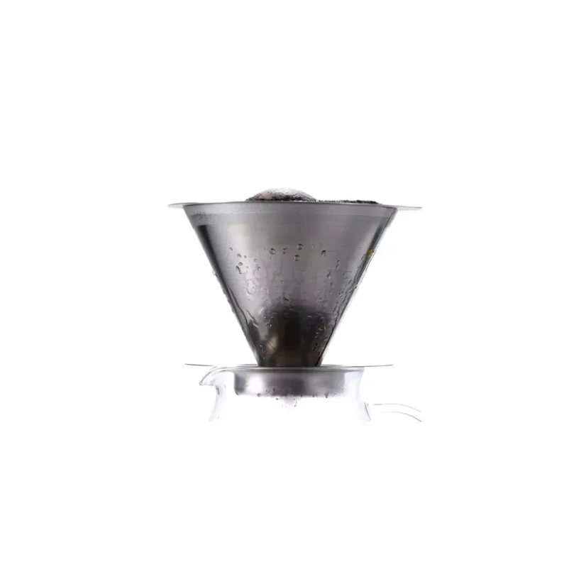 Hario V60-02 Double Mesh Metal Dripper DMD-02-HSV