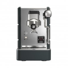 The front of the Stone Espresso Pure lever coffee machine in black.