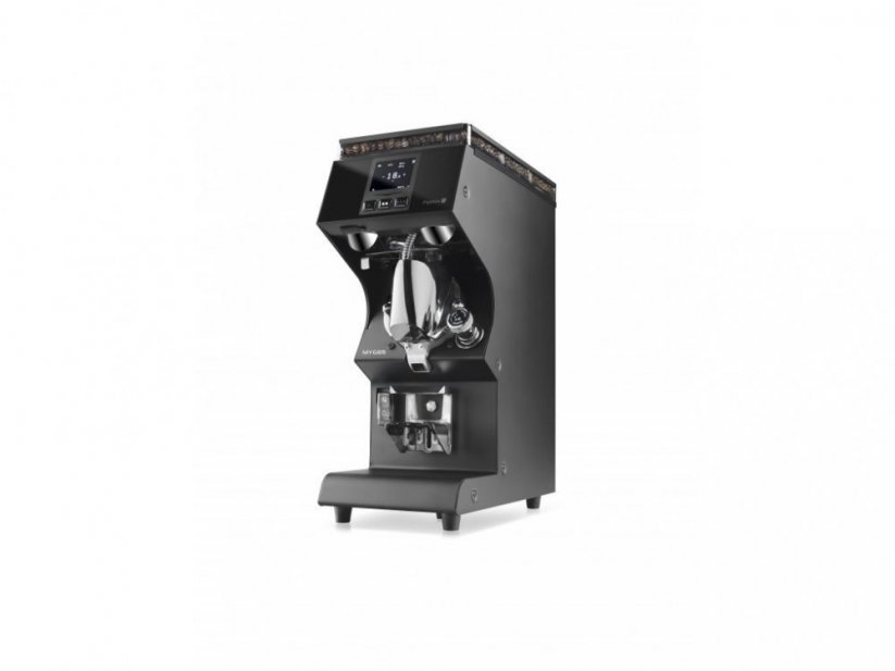 Black coffee grinder Victoria Arduino Mythos MYG85