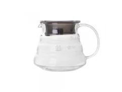 Glass jug for Hario V60 Range Server with a capacity of 360ml