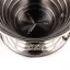 Stainless steel body of the Kalita 185 dripper.
