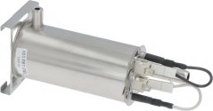 Boiler 2175 W 240 V, zylindresche Boiler aus Edelstol mat Montagegrëff, Schlauchkoupelung uewen a zwee Puer Zouleedungsdraten
