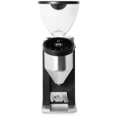 Vue avant du moulin à café Rocket Espresso FAUSTINO 3.1 noir. Vue avant du moulin à café Rocket Espresso FAUSTINO 3.1 noir.
