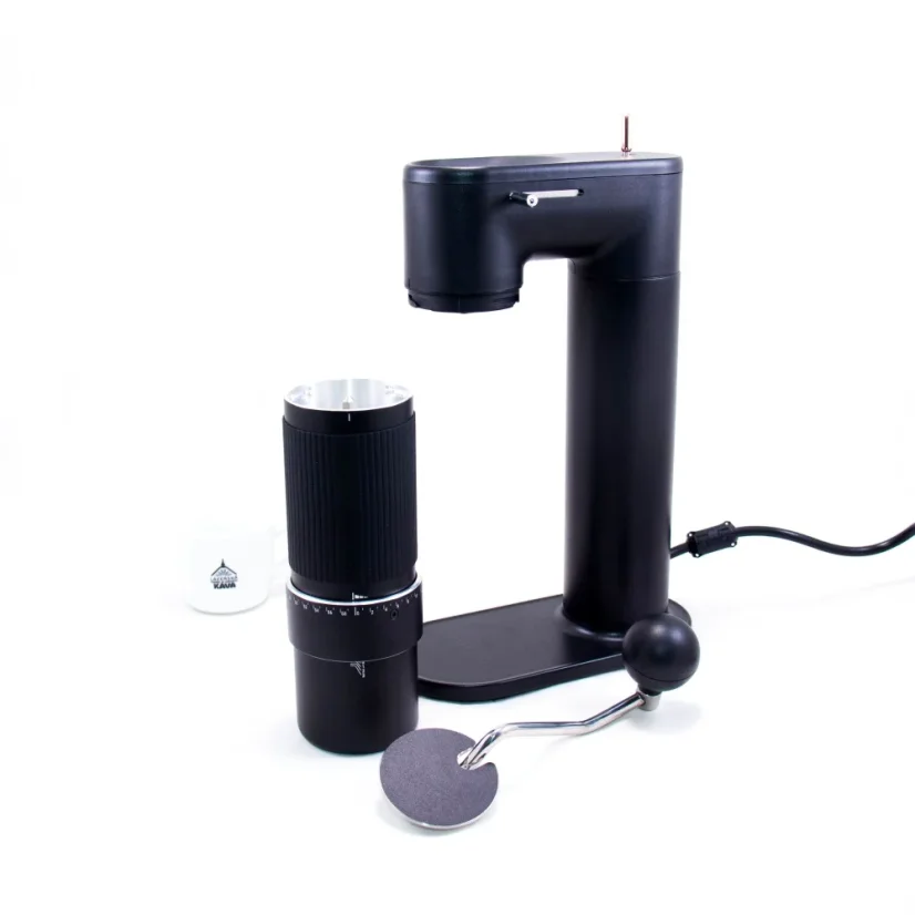 Manual coffee grinder Goat Story Arco 2-in-1 with 230V power.