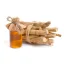 L'huile herbacée ayurvédique BIO au ginseng indien est 100% naturelle, enrichie d'un arôme herbacé pour harmoniser le corps et l'esprit.