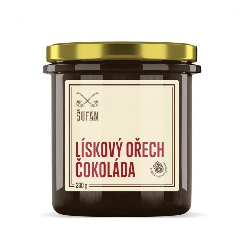 Shufan Лешниково-шоколадово масло 330 г