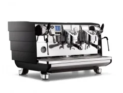 Professional lever espresso machine Victoria Arduino 358 White Eagle 2GR in black, specialized in espresso preparation.