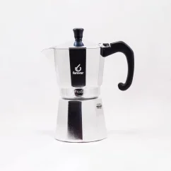 Cafetière Moka argentée Forever Miss Prestige pour 6 tasses.