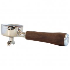 Ascaso Home lever with 2 cup portafilter, walnut
