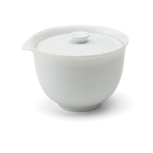 Tasse à thé Gyokuro L Miyama Tyahaku - porcelaine blanche 160ml