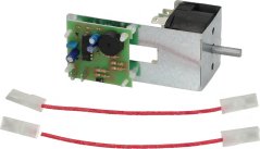 Timer 120 Minutte M2, Set, gréng Plack mat engem Summer a zwee Puer Stecker mat roude Drieder.
