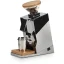 Silver Eureka Single Dose coffee grinder.