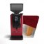 Red electric grinder DUO for Nuova Simonelli Oscar Mood coffee machine