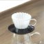 Μαύρος γυάλινος dripper Kalita Wave 155.