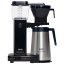 Schwarzer Kaffee-Filterautomat Moccamaster KBGT 741 Technivorm. Schwarzer Kaffee-Filterautomat Moccamaster KBGT 741 Technivorm.