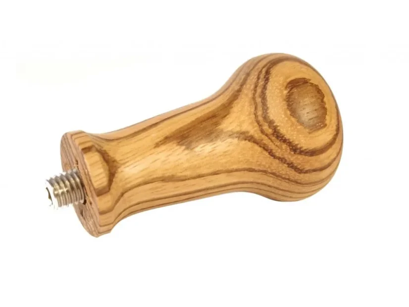 Poignée en bois Zebrano de teinte claire pour Heavy Temper