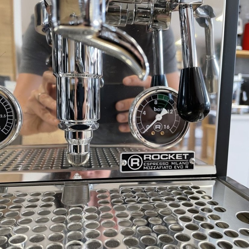 Rocket Espresso Mozzafiato Cronometro R black - lever coffee machine