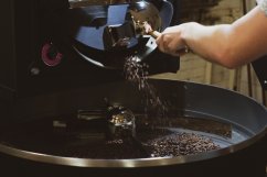 Tour of the roastery with roaster coffee selection