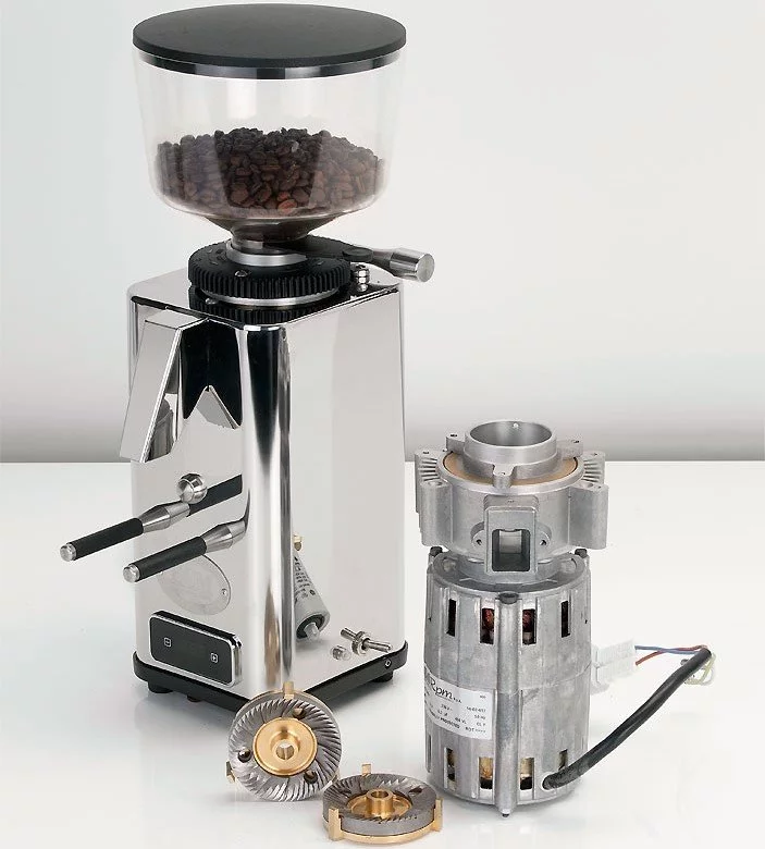 ECM S-Automatik 64 grinder with grinding stones and motor