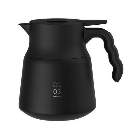 Hario Insulated Server V60-03 Plus nerez 800 ml černý